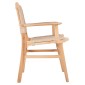 ΠΟΛΥΘΡΟΝΑ ΕΣΩΤ. ΧΩΡΟΥ HM9331.01 IGNACIO RUBBERWOOD-ΣΧΟΙΝΙ 69X59X86Υεκ.