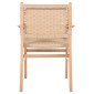 ΠΟΛΥΘΡΟΝΑ ΕΣΩΤ. ΧΩΡΟΥ HM9331.01 IGNACIO RUBBERWOOD-ΣΧΟΙΝΙ 69X59X86Υεκ.