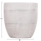 ΣΕΤ 4ΤΜΧ ΓΛΑΣΤΡΕΣ ΣΤΡΟΓΓΥΛΕΣ ΣΕΙΡΑ GARDENER HM4719 FIBERCLAY-ΧΡΩΜΑ CEMENT Φ44x43Υεκ