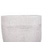 ΣΕΤ 4ΤΜΧ ΓΛΑΣΤΡΕΣ ΣΤΡΟΓΓΥΛΕΣ ΣΕΙΡΑ GARDENER HM4719 FIBERCLAY-ΧΡΩΜΑ CEMENT Φ44x43Υεκ