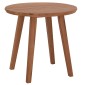 TΡΑΠΕΖΙ ΤΡΑΠΕΖΑΡΙΑΣ ΣΤΡΟΓΓΥΛΟ DANTE HM6379 ΞΥΛΟ TEAK Φ80x75Υεκ.
