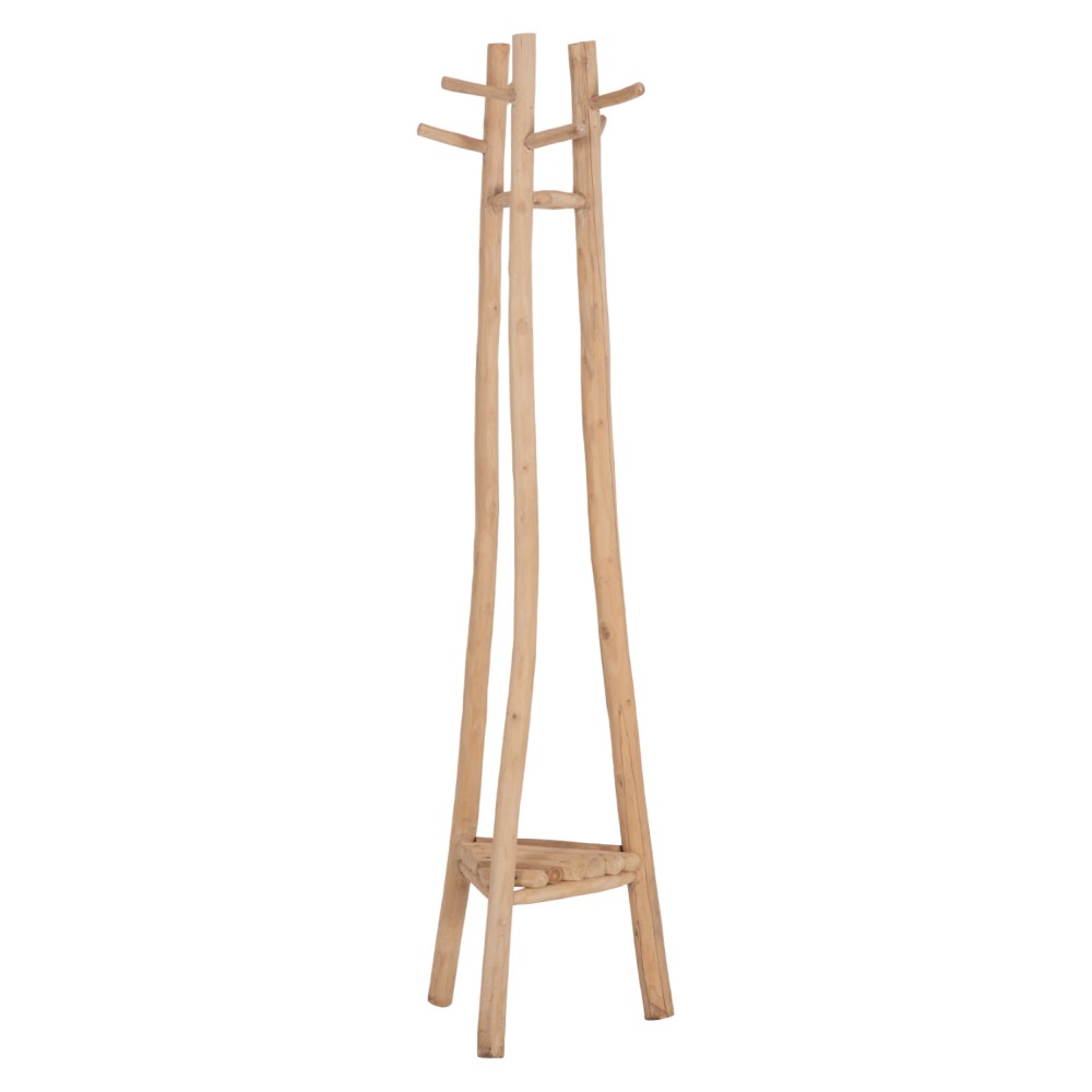 ΚΑΛΟΓΕΡΟΣ ΜΕ 3 ΚΟΛΩΝΕΣ TRIDEM HM4881 ΞΥΛΟ TEAK ΣΕ ΦΥΣΙΚΟ 52x52x200Υεκ.