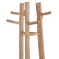 ΚΑΛΟΓΕΡΟΣ ΜΕ 3 ΚΟΛΩΝΕΣ TRIDEM HM4881 ΞΥΛΟ TEAK ΣΕ ΦΥΣΙΚΟ 52x52x200Υεκ.