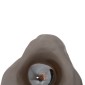 ΕΠΙΤΟΙΧΙΟ ΦΩΤΙΣΤΙΚΟ LUXON HM4701.03S FIBER CEMENT ΣΕ ΓΚΡΙ 28x15x25Υεκ.