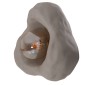 ΕΠΙΤΟΙΧΙΟ ΦΩΤΙΣΤΙΚΟ LUXON HM4701.03S FIBER CEMENT ΣΕ ΓΚΡΙ 28x15x25Υεκ.