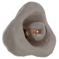 ΕΠΙΤΟΙΧΙΟ ΦΩΤΙΣΤΙΚΟ LUXON HM4701.03S FIBER CEMENT ΣΕ ΓΚΡΙ 28x15x25Υεκ.