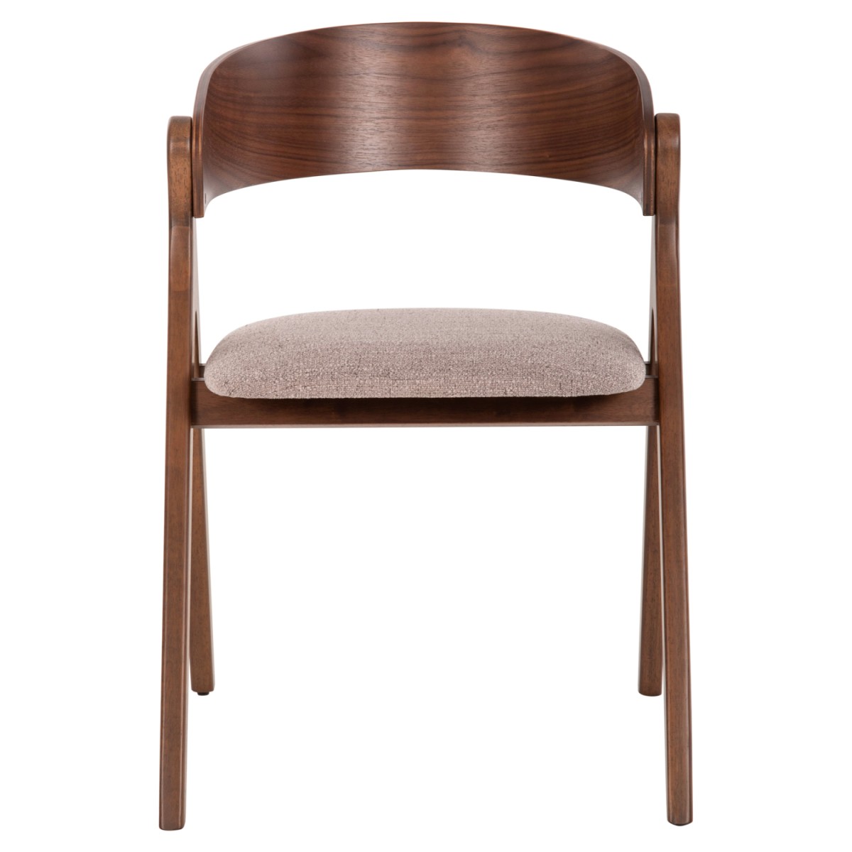 ΚΑΡΕΚΛΑ NEKKER HM9739.01 RUBBERWOOD ΣΕ ΚΑΡΥΔΙ-ΓΚΡΙ ΥΦΑΣΜΑ ΚΑΘΙΣΜΑ 56x55x78Yεκ.