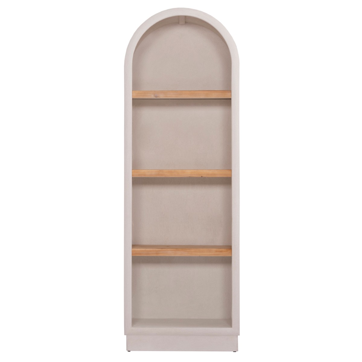 ΡΑΦΙΕΡΑ ΣΕΙΡΑ SANTORINI HM18045 MDF ΥΠΟΛΕΥΚΟ-ΡΑΦΙΑ ΞΥΛΟ ΕΛΑΤΟΥ ΦΥΣΙΚΟ 60x38,5x179Υεκ.