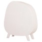 ΡΑΦΙΕΡΑ ΣΕΙΡΑ SANTORINI HM18060.01 MDF ΣΕ ΥΠΟΛΕΥΚΟ ΧΡΩΜΑ 120x38x133Υεκ.