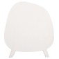 ΡΑΦΙΕΡΑ ΣΕΙΡΑ SANTORINI HM18060.01 MDF ΣΕ ΥΠΟΛΕΥΚΟ ΧΡΩΜΑ 120x38x133Υεκ.