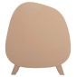 ΡΑΦΙΕΡΑ ΣΕΙΡΑ SANTORINI HM18060.02 MDF ΣΕ ΚΑΦΕ ΧΡΩΜΑ 120x38x133Υεκ.