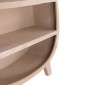 ΡΑΦΙΕΡΑ ΣΕΙΡΑ SANTORINI HM18060.02 MDF ΣΕ ΚΑΦΕ ΧΡΩΜΑ 120x38x133Υεκ.