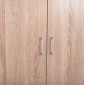 ΠΑΠΟΥΤΣΟΘΗΚΗ ΞΥΛΙΝΗ DAYANNA ΜΕ 6 ΡΑΦΙΑ 60X43X180.5εκ. SONAMA HM2379.02
