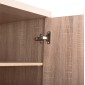 ΠΑΠΟΥΤΣΟΘΗΚΗ ΞΥΛΙΝΗ DAYANNA ΜΕ 6 ΡΑΦΙΑ 60X43X180.5εκ. SONAMA HM2379.02
