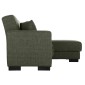 ΚΑΝΑΠΕΣ ΚΡΕΒΑΤΙ GHUFRAN ΓΩΝΙΑ ΑΝΑΣΤΡΕΨΙΜΗ DARK OLIVE HM3244.05 200x133x77Yεκ.