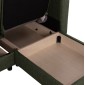 ΚΑΝΑΠΕΣ ΚΡΕΒΑΤΙ GHUFRAN ΓΩΝΙΑ ΑΝΑΣΤΡΕΨΙΜΗ DARK OLIVE HM3244.05 200x133x77Yεκ.