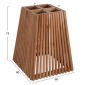 ΒΑΣΗ ΤΡΑΠΕΖΙΟΥ ΕΣΩΤΕΡΙΚΟΥ ΧΩΡΟΥ ΑΠΟ ΞΥΛΟ MINDI 60x60x75Y εκ. HM9460.01