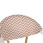 ΠΟΛΥΘΡΟΝΑ BAMBOO LOOK HM5861.03 ΚΑΦΕ-ΛΕΥΚΟ 58.5x58x82Υεκ.