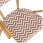 ΠΟΛΥΘΡΟΝΑ BAMBOO LOOK HM5861.03 ΚΑΦΕ-ΛΕΥΚΟ 58.5x58x82Υεκ.