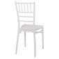 ΚΑΡΕΚΛΑ ΠΟΛΥΠΡΟΠΥΛΕΝΙΟΥ CATERING TIFFANY HM8058.31 ΛΕΥΚΟ 40x47x88,5 εκ.