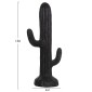 ΔΙΑΚΟΣΜΗΤΙΚΟΣ ΚΑΚΤΟΣ ΔΑΠΕΔΟΥ CACTUS HM4386.01L ΓΥΨΟΣ ΣΕ ΜΑΥΡΟ 63x37x150Υεκ.