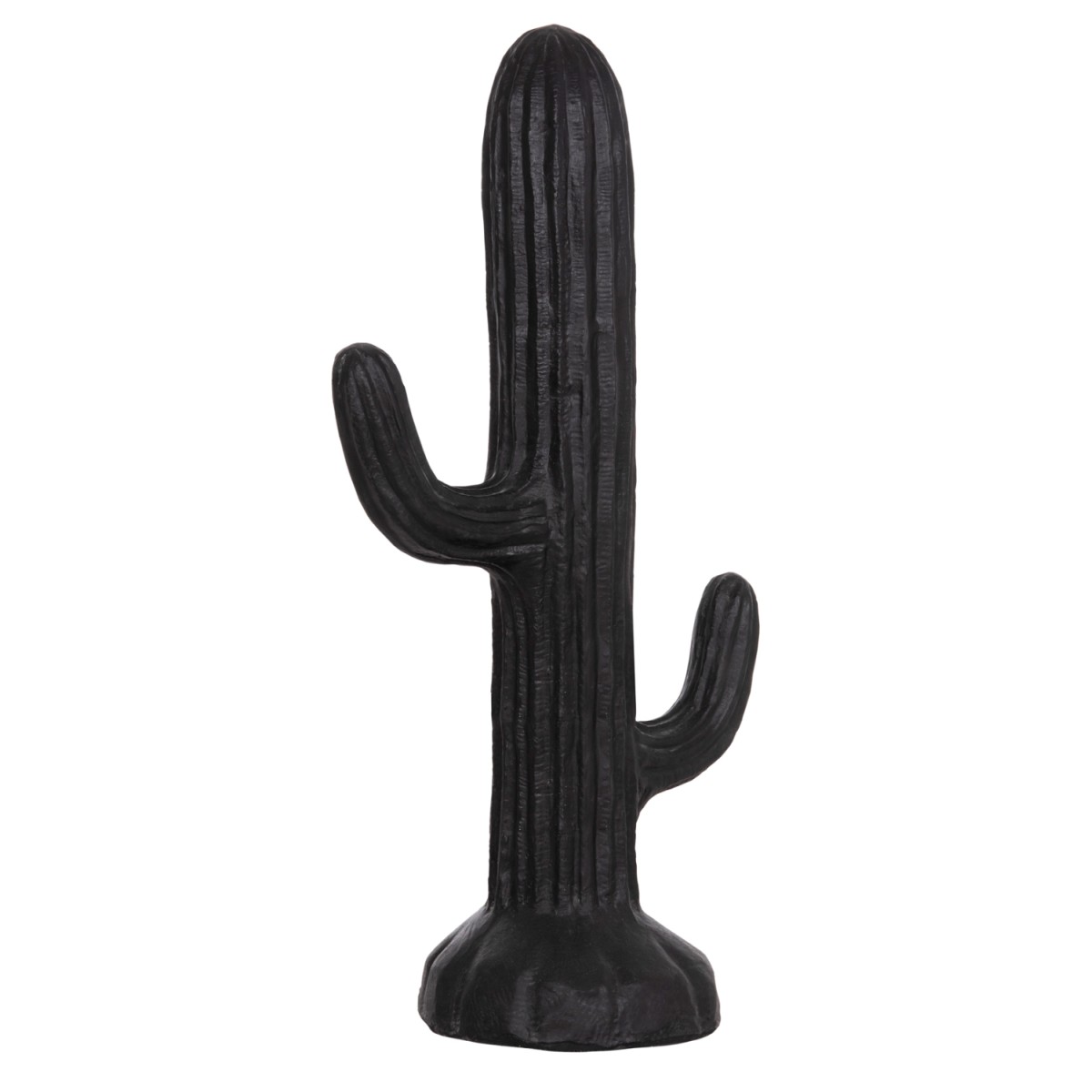 ΔΙΑΚΟΣΜΗΤΙΚΟΣ ΚΑΚΤΟΣ ΔΑΠΕΔΟΥ CACTUS HM4386.01L ΓΥΨΟΣ ΣΕ ΜΑΥΡΟ 63x37x150Υεκ.