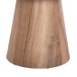 ΤΡΑΠΕΖΙ ΣΑΛΟΝΙΟΥ KARAN HM18028 MDF ΣΕ ΦΥΣΙΚΟ ΧΡΩΜΑ ΞΥΛΟΥ Φ80x45,5Υεκ.