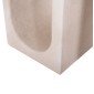 ΤΡΑΠΕΖΙ ΣΑΛΟΝΙΟΥ ΣΕΙΡΑ SANTORINI HM18070 MDF ΣΕ ΥΠΟΛΕΥΚΟ ΧΡΩΜΑ 48x38x48,5Υεκ.