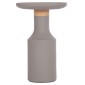 ΒΟΗΘΗΤΙΚΟ ΤΡΑΠΕΖΙ TRED(T) HM18169.03 FIBER CEMENT ΓΚΡΙ-ΦΥΣΙΚΟ RATTAN--Φ40x61Υεκ.