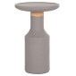 ΒΟΗΘΗΤΙΚΟ ΤΡΑΠΕΖΙ TRED(T) HM18169.03 FIBER CEMENT ΓΚΡΙ-ΦΥΣΙΚΟ RATTAN--Φ40x61Υεκ.
