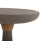 ΒΟΗΘΗΤΙΚΟ ΤΡΑΠΕΖΙ ΓΙΑ ΛΑΜΠΑΤΕΡ TORG HM18170.03 FIBER CEMENT ΓΚΡΙ Φ41x62Υεκ.