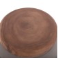 ΣΚΑΜΠΟ PUFFAT HM18172.03 FIBER CEMENT ΓΚΡΙ- ΞΥΛΟ TEAK TOP Φ45x46Υεκ.