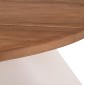 ΒΟΗΘΗΤΙΚΟ ΤΡΑΠΕΖΙ AIDA HM4692.02 FIBER CEMENT ΛΕΥΚΟ--ΞΥΛΟ TEAK TOP 47x60x59Υεκ