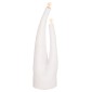 ΔΙΑΚΟΣΜΗΤΙΚΟ ΦΩΤΙΣΤΙΚΟ ΔΑΠΕΔΟΥ TUSKEN HM4702.02 FIBER CEMENT-ΛΕΥΚΟ 50x43x145Υεκ