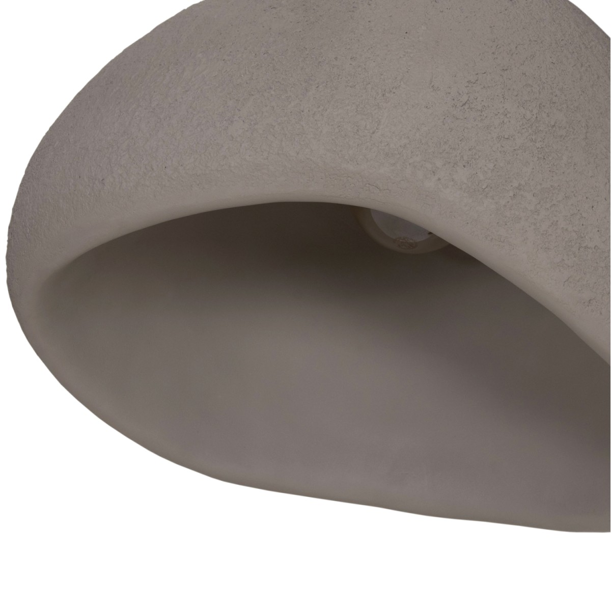 ΦΩΤΙΣΤΙΚΟ ΟΡΟΦΗΣ ΚΡΕΜΑΣΤΟ JAYLEN HM4703.03L FIBER CEMENT ΓΚΡΙ 65x55x45Υεκ.