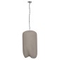 ΦΩΤΙΣΤΙΚΟ ΟΡΟΦΗΣ ΚΡΕΜΑΣΤΟ LOGKY HM4704.03L--FIBER CEMENT ΓΚΡΙ 35x35x67Υεκ