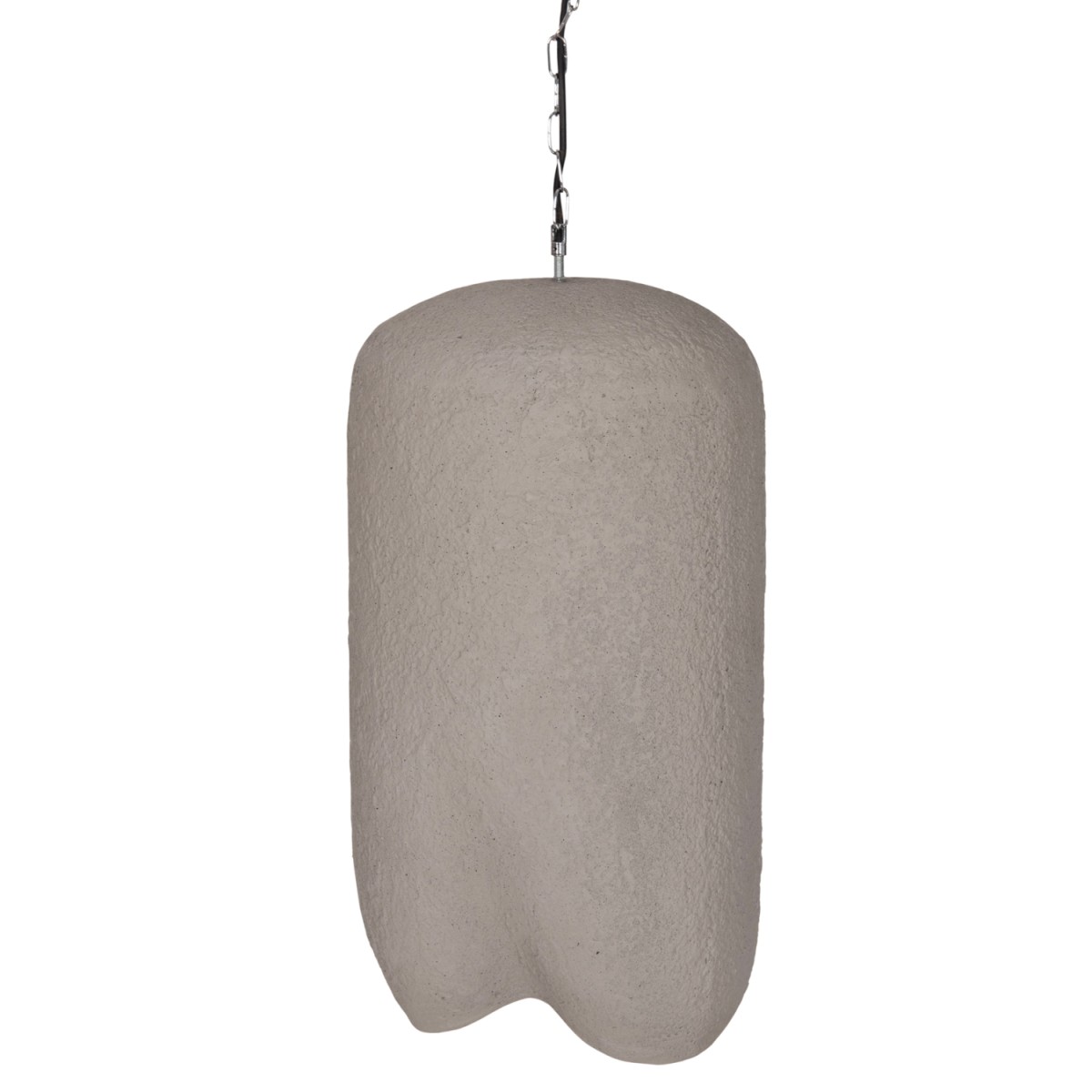 ΦΩΤΙΣΤΙΚΟ ΟΡΟΦΗΣ ΚΡΕΜΑΣΤΟ LOGKY HM4704.03L--FIBER CEMENT ΓΚΡΙ 35x35x67Υεκ
