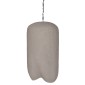 ΦΩΤΙΣΤΙΚΟ ΟΡΟΦΗΣ ΚΡΕΜΑΣΤΟ LOGKY HM4704.03L--FIBER CEMENT ΓΚΡΙ 35x35x67Υεκ