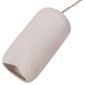 ΦΩΤΙΣΤΙΚΟ ΟΡΟΦΗΣ ΚΡΕΜΑΣΤΟ LOGKY HM4704.02S--FIBER CEMENT ΛΕΥΚΟ Φ24x47Υεκ