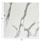 ΕΠΙΦΑΝΕΙΑ ΤΡΑΠΕΖΙΟΥ HPL ΤΕΤΡΑΓΩΝΗ HM5837.31 WHITE MARBLE 60x60εκ.