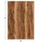 ΕΠΙΦΑΝΕΙΑ ΤΡΑΠΕΖΙΟΥ HPL ΟΡΘΟΓΩΝΙΑ HM6350.30 INDIAN SHEESHAM 60x80εκ.