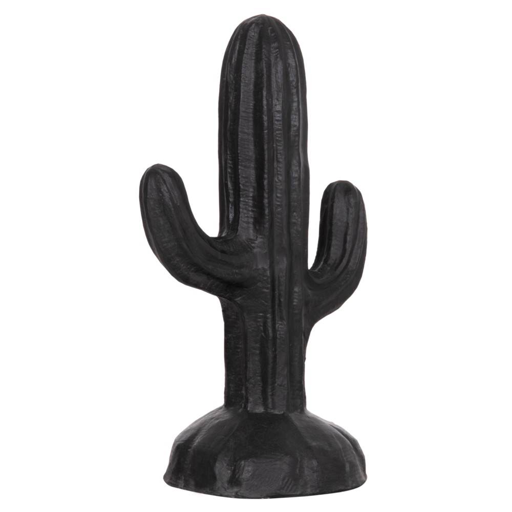 ΔΙΑΚΟΣΜΗΤΙΚΟΣ ΚΑΚΤΟΣ ΔΑΠΕΔΟΥ CACTUS HM4386.01S ΓΥΨΟΣ ΣΕ ΜΑΥΡΟ 42x30x74Υεκ.