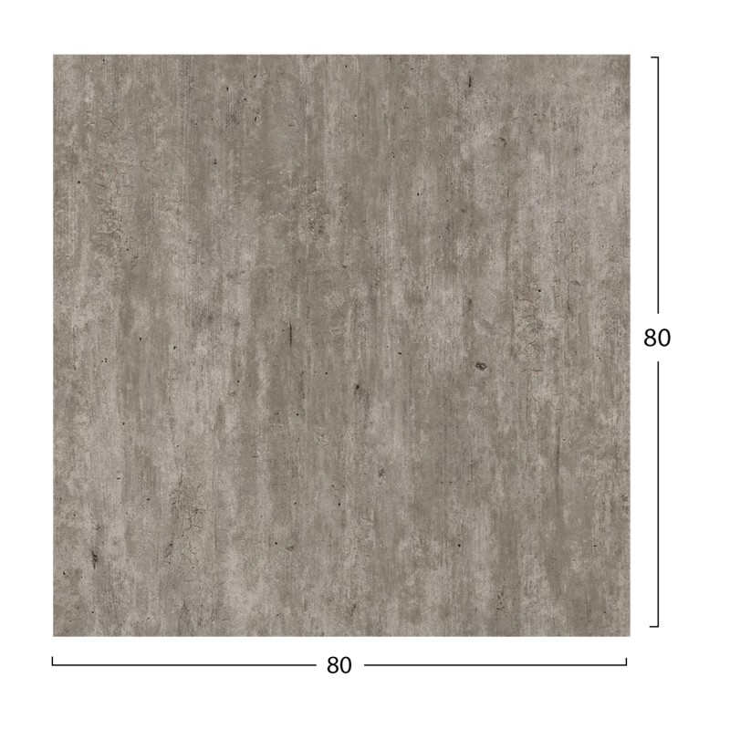 ΕΠΙΦΑΝΕΙΑ ΤΡΑΠΕΖΙΟΥ HPL ΤΕΤΡΑΓΩΝΗ HM5839.37 CONCRETE 80x80εκ.