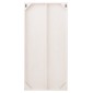 ΠΙΝΑΚΑΣ 3-ΠΤΥΧΟΣ WORLD MAP SANTORINI HM4504 MDF ΣΕ ΥΠΟΛΕΥΚΟ ΧΡΩΜΑ 180x4(πάχος)x120Υεκ.