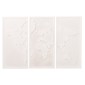 ΠΙΝΑΚΑΣ 3-ΠΤΥΧΟΣ WORLD MAP SANTORINI HM4504 MDF ΣΕ ΥΠΟΛΕΥΚΟ ΧΡΩΜΑ 180x4(πάχος)x120Υεκ.