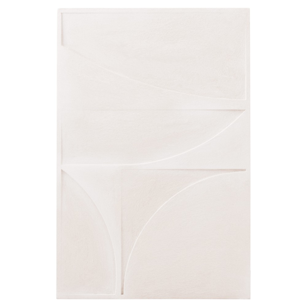 ΠΙΝΑΚΑΣ ΣΕΙΡΑ SANTORINI HM4505 MDF ΣΕ ΥΠΟΛΕΥΚΟ ΧΡΩΜΑ 80x4(πάχος)x120Υεκ.