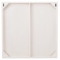 ΠΙΝΑΚΑΣ ΤΕΤΡΑΓΩΝΟΣ ΣΕΙΡΑ SANTORINI HM4508 MDF ΣΕ ΥΠΟΛΕΥΚΟ ΧΡΩΜΑ 80x4(πάχος)x80Υεκ.