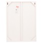 ΠΙΝΑΚΑΣ ΟΡΘΟΓΩΝΙΟΣ ΣΕΙΡΑ SANTORINI HM4509 MDF ΥΠΟΛΕΥΚΟ ΧΡΩΜΑ 60x4(πάχος)x80Υεκ.