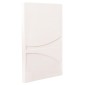 ΠΙΝΑΚΑΣ ΟΡΘΟΓΩΝΙΟΣ ΣΕΙΡΑ SANTORINI HM4510 MDF ΣΕ ΥΠΟΛΕΥΚΟ ΧΡΩΜΑ 60x4(πάχος)x80Υεκ.