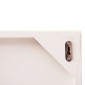 ΠΙΝΑΚΑΣ ΟΡΘΟΓΩΝΙΟΣ ΣΕΙΡΑ SANTORINI HM4510 MDF ΣΕ ΥΠΟΛΕΥΚΟ ΧΡΩΜΑ 60x4(πάχος)x80Υεκ.